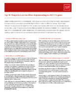 Top 10 Things to Look for When Implementing an AED Program