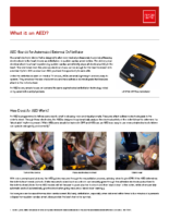 What is an AED